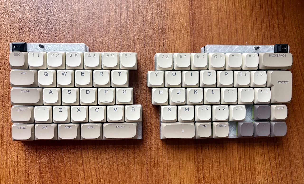 SplinterKB build photo 2